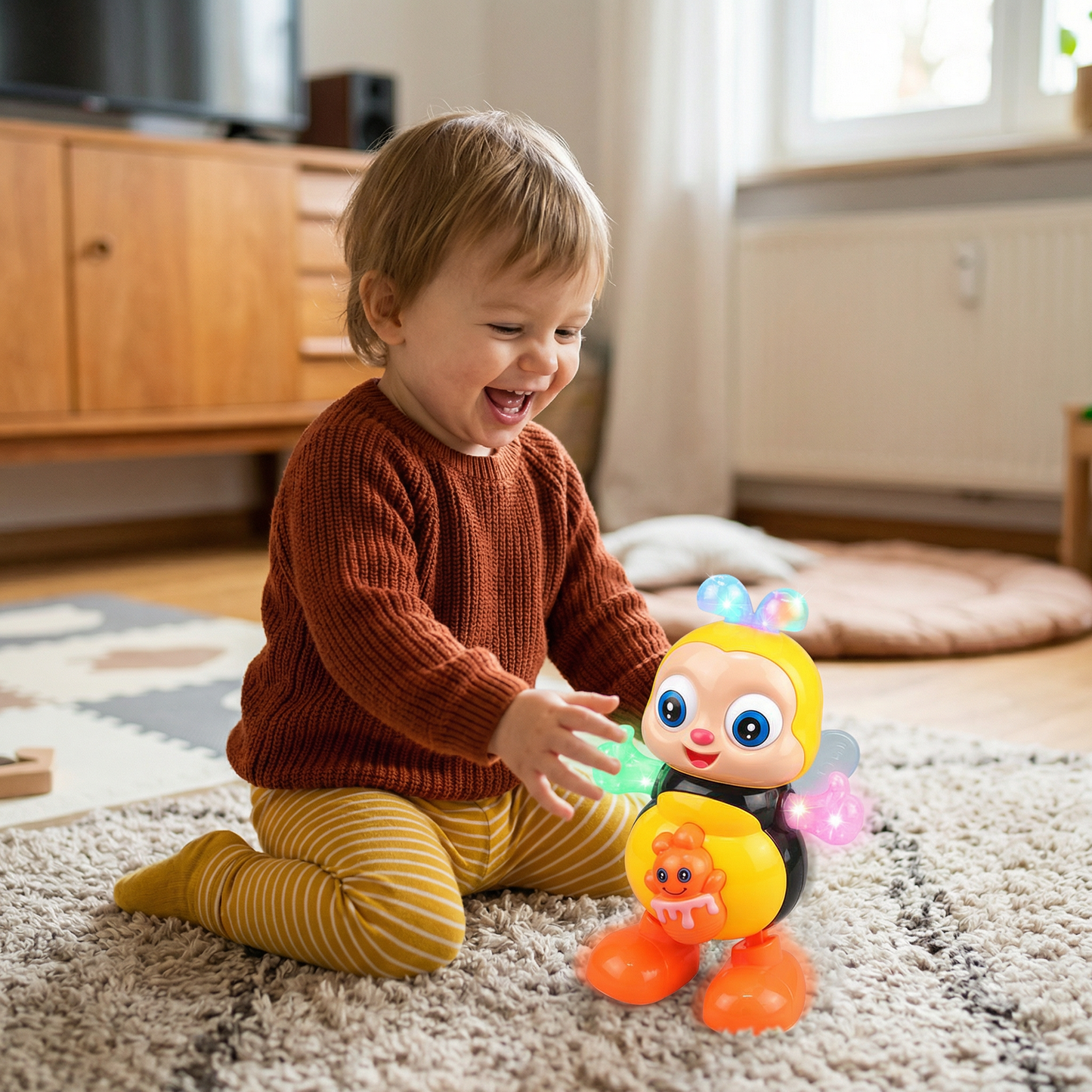 Dancing Musical Bee – Interactive Toy for Babies & Toddlers