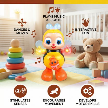 Dancing Musical Bee – Interactive Toy for Babies & Toddlers
