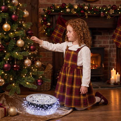 Warm White Christmas Cluster Fairy Lights
