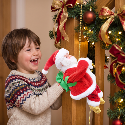 Climbing Santa Claus Toy