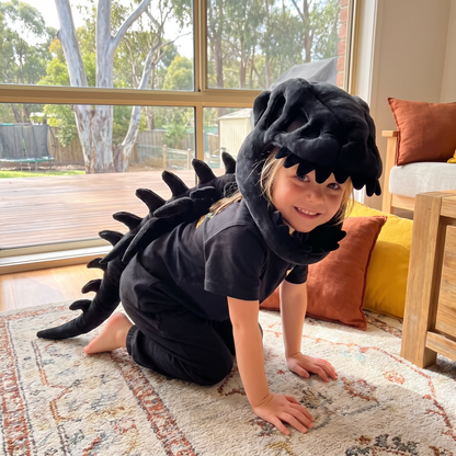 Funny Dinosaur Skeleton Plush Costume