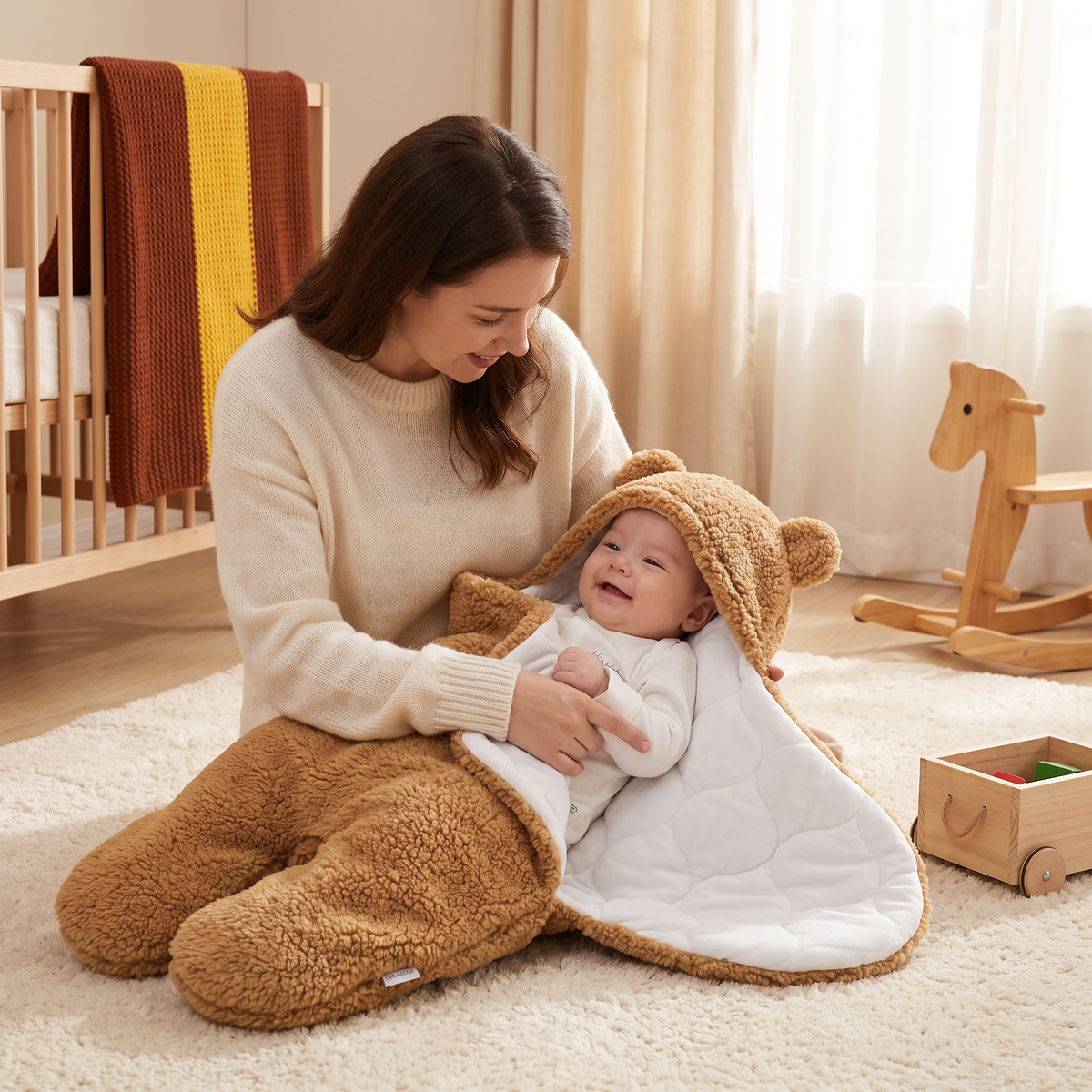 Baby Bear Blanket and Sleeping Bag