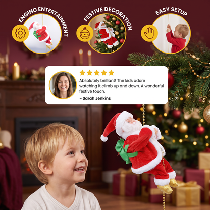 Climbing Santa Claus Toy
