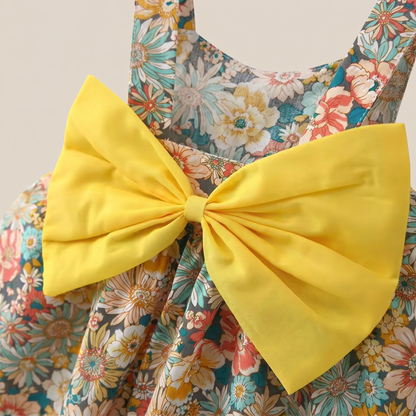Meadow Bow Dress Set & Hat