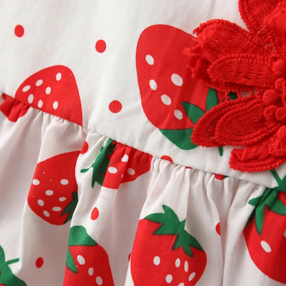 Blossom Picnic Dress Set & Hat