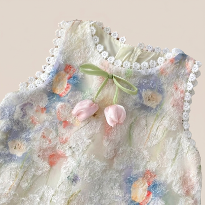 Heirloom Blossom Lace Dress