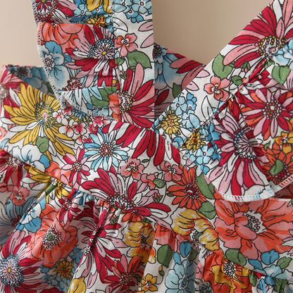 Vintage Meadow Dress Set & Bag
