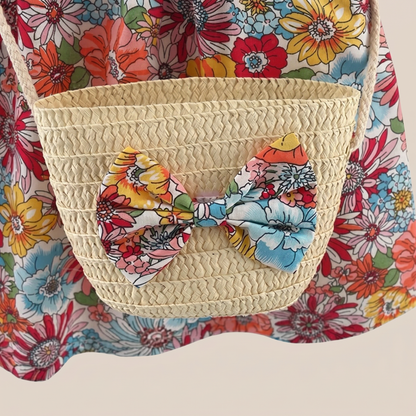 Vintage Meadow Dress Set & Bag