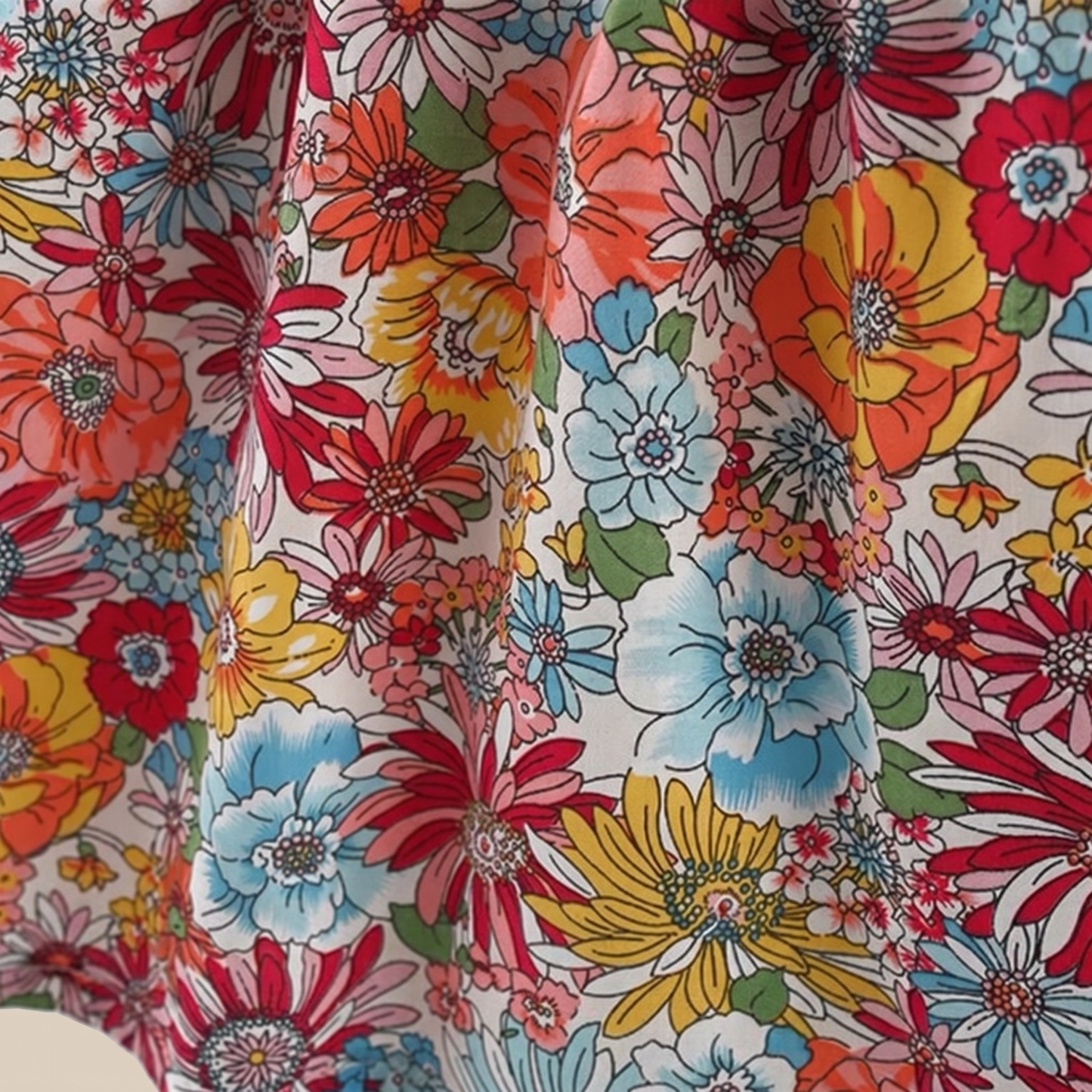 Vintage Meadow Dress Set & Bag