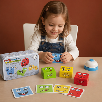 Face Puzzle Cube Game