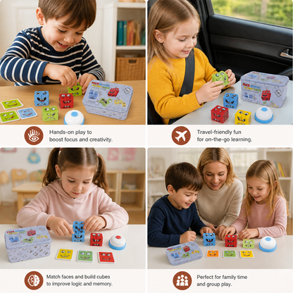 Face Puzzle Cube Game
