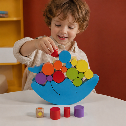Colorful Stacking Toy – Educational Toy for Kids with Colors and Shapes