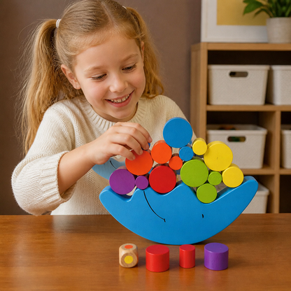 Colorful Stacking Toy – Educational Toy for Kids with Colors and Shapes