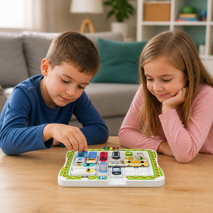 Logical Thinking – Car Parking Puzzle Toy for Kids