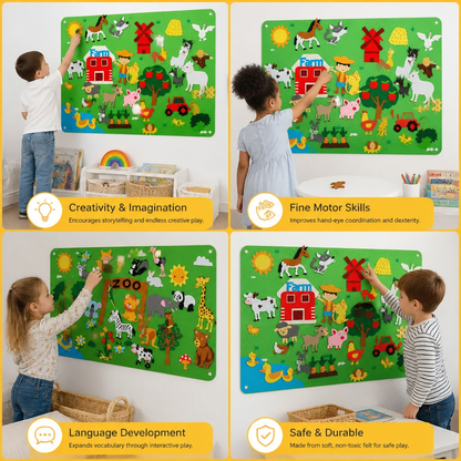 Story Worlds - Learning based felt board