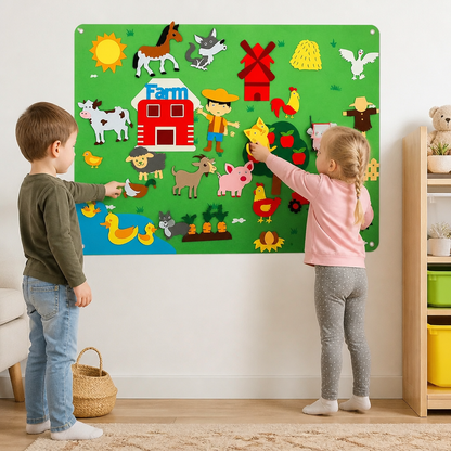 Story Worlds - Learning based felt board