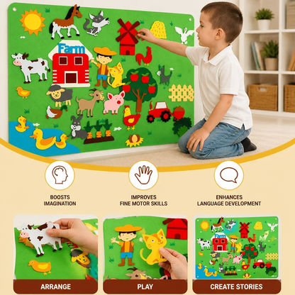 Story Worlds - Learning based felt board