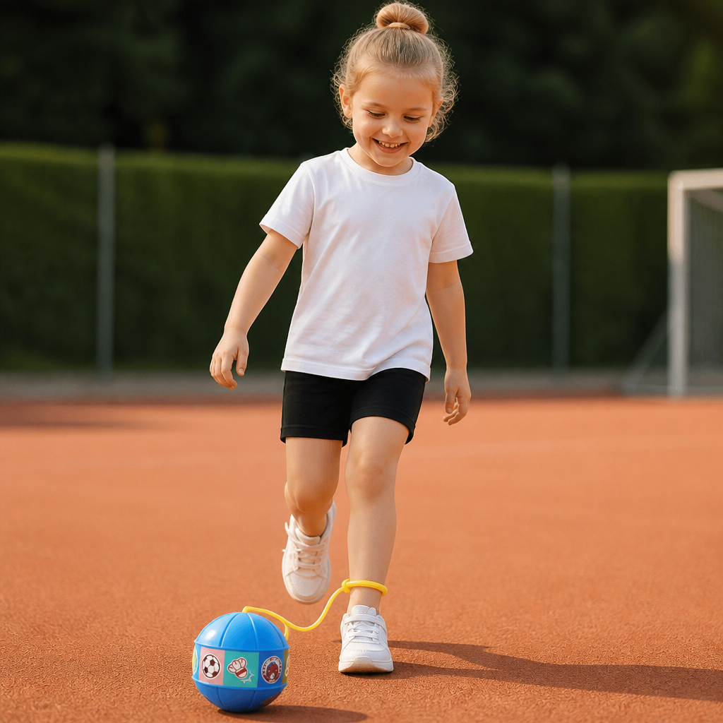 Interactive Skip Ball Ankle Swing Toy for Kids
