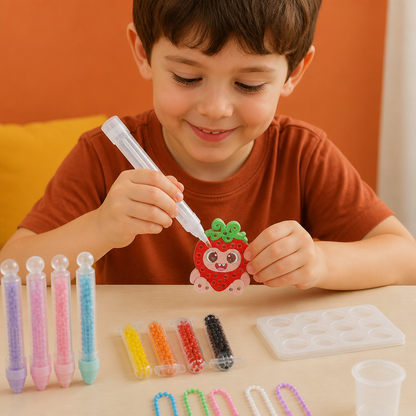 DIY Bead Art Pen Kit – Create & Decorate Animal Designs