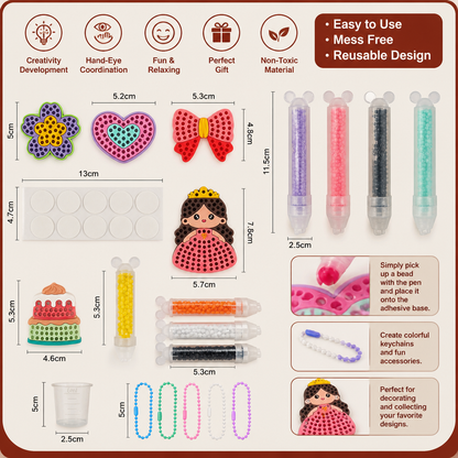 DIY Bead Art Pen Kit – Create & Decorate Animal Designs