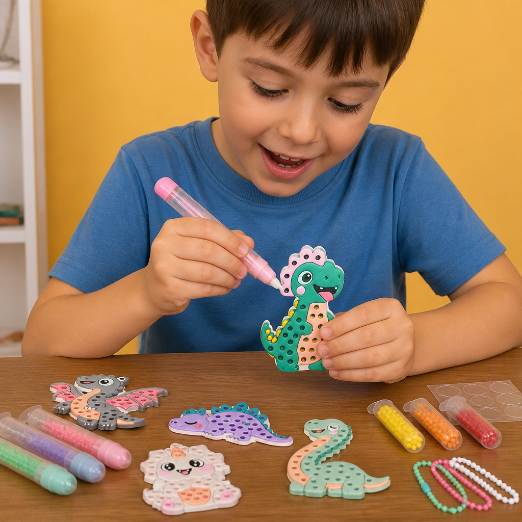 DIY Bead Art Pen Kit – Create & Decorate Animal Designs