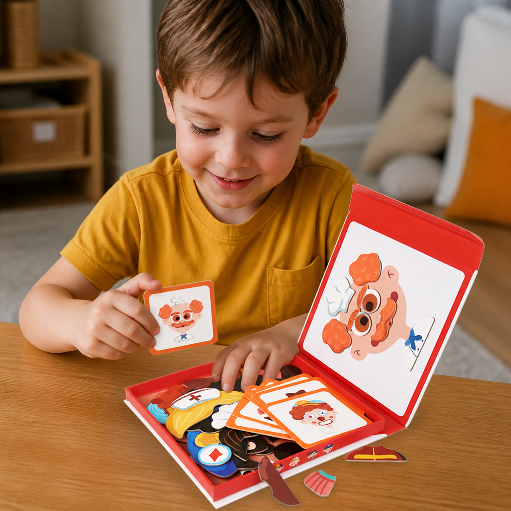 Educational Facial Expression Learning Puzzle for Children