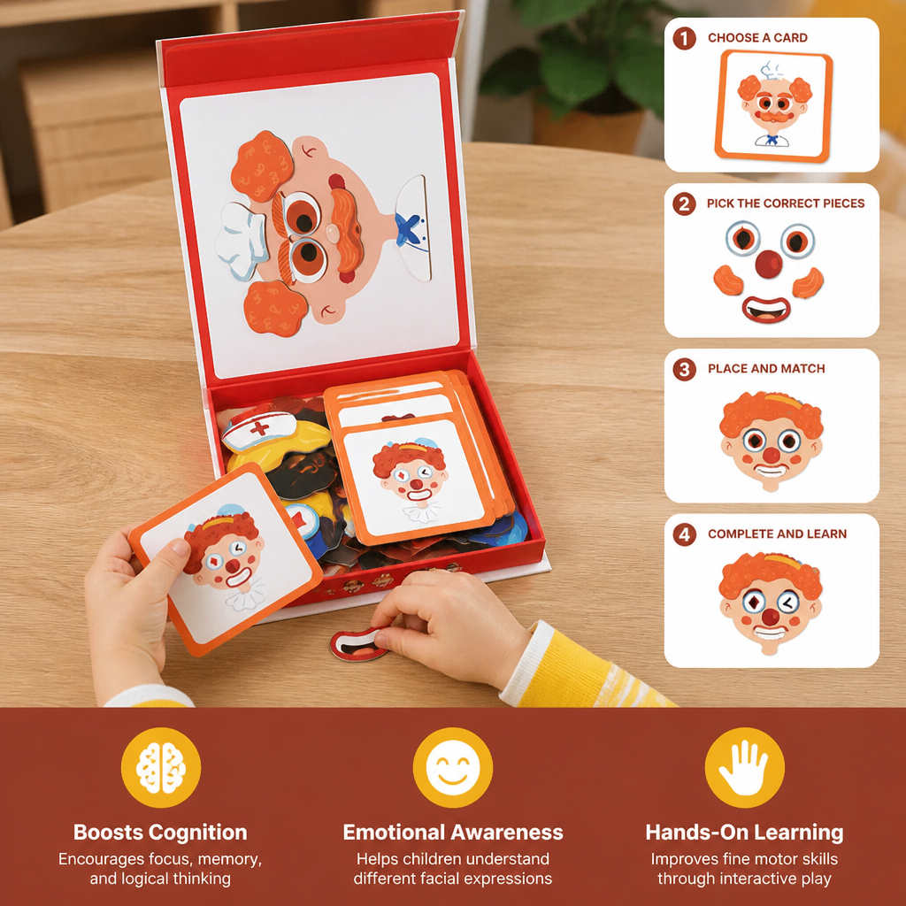 Educational Facial Expression Learning Puzzle for Children