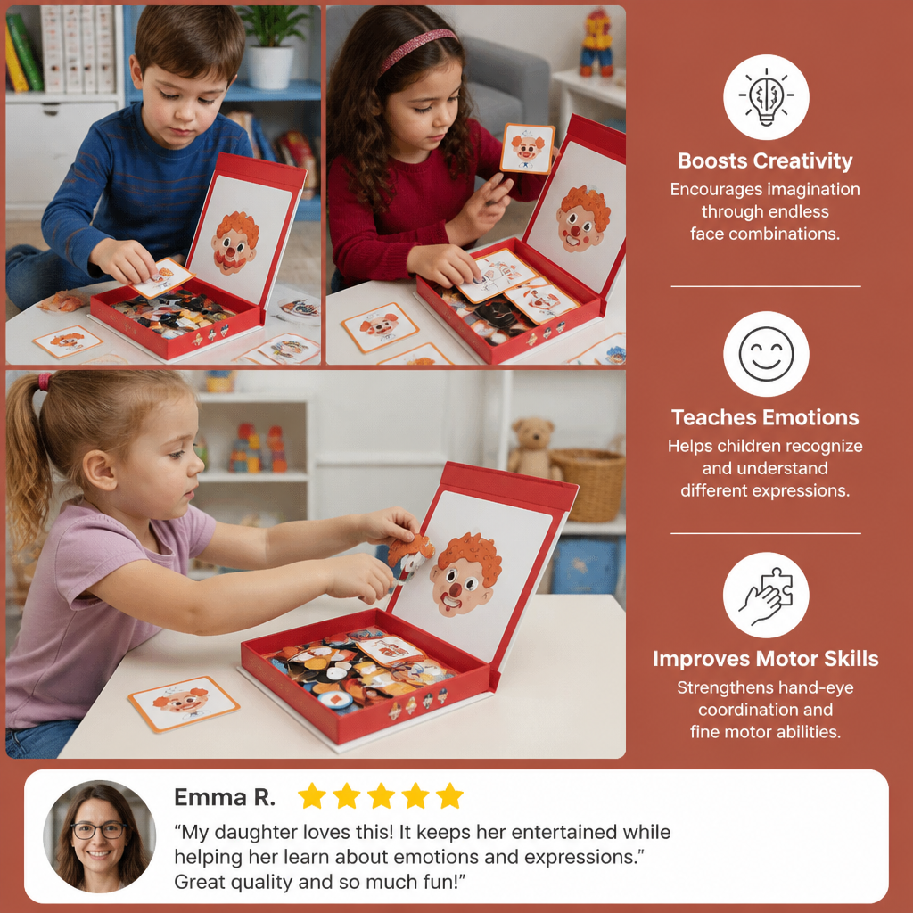 Educational Facial Expression Learning Puzzle for Children