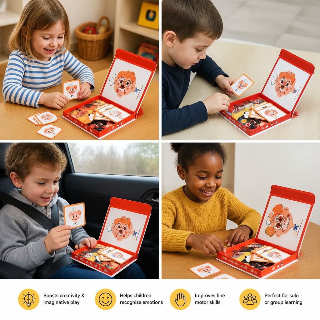 Educational Facial Expression Learning Puzzle for Children