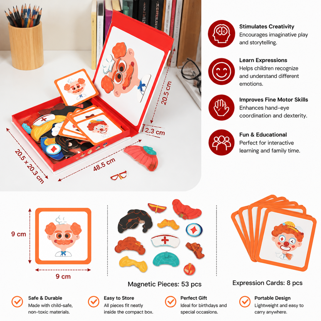 Educational Facial Expression Learning Puzzle for Children
