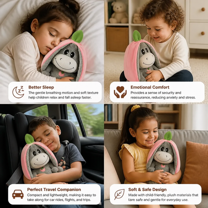 Breathing Donkey Plush Toy