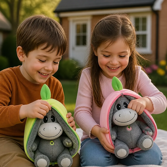 Breathing Donkey Plush Toy