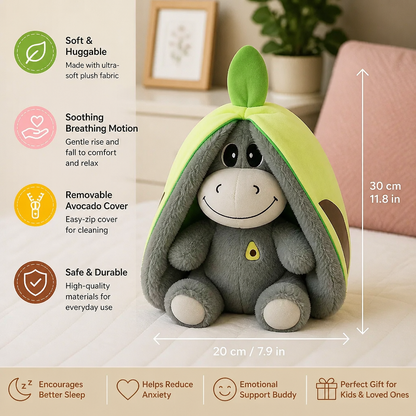 Breathing Donkey Plush Toy