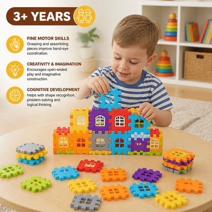 Montessori Window Building Blocks for Children