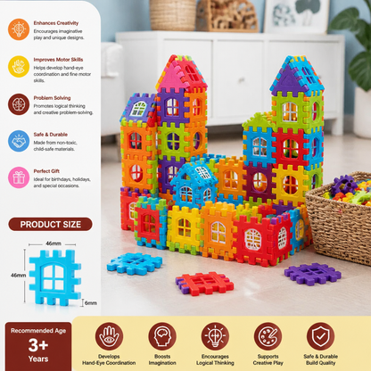 Montessori Window Building Blocks for Children