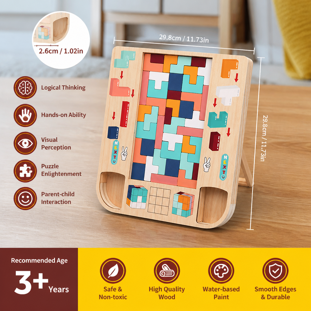 Challenge Your Brain – Tetris Block Game