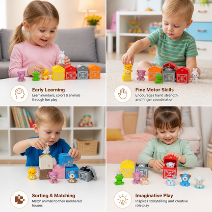 Montessori Colors & Numbers Farm