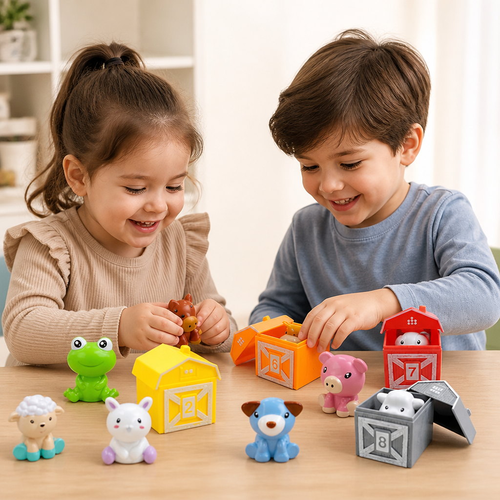 Montessori Colors & Numbers Farm