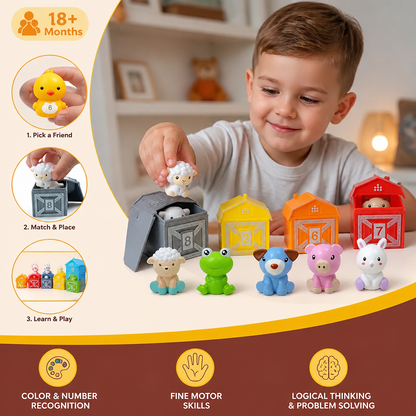 Montessori Colors & Numbers Farm