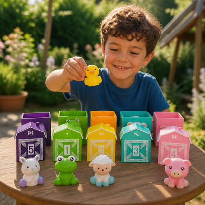 Montessori Colors & Numbers Farm