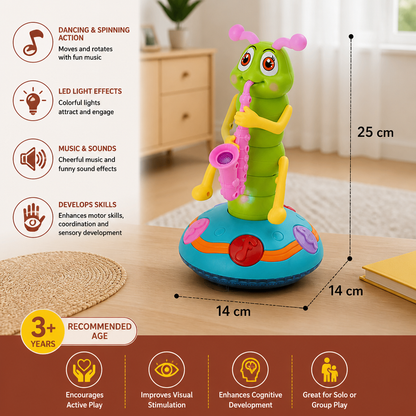 Dancing Saxophone Caterpillar