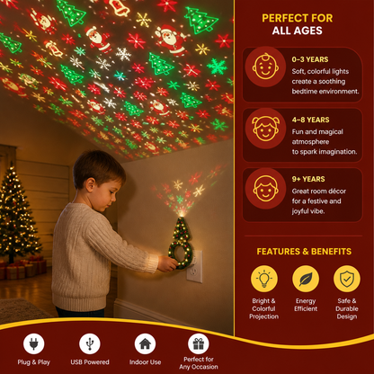 Christmas Tree Projector Lamp