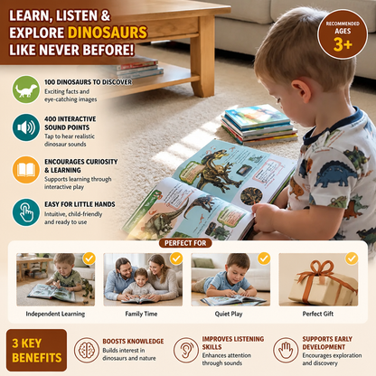 Interactive Talking Dinosaur Encyclopedia Book
