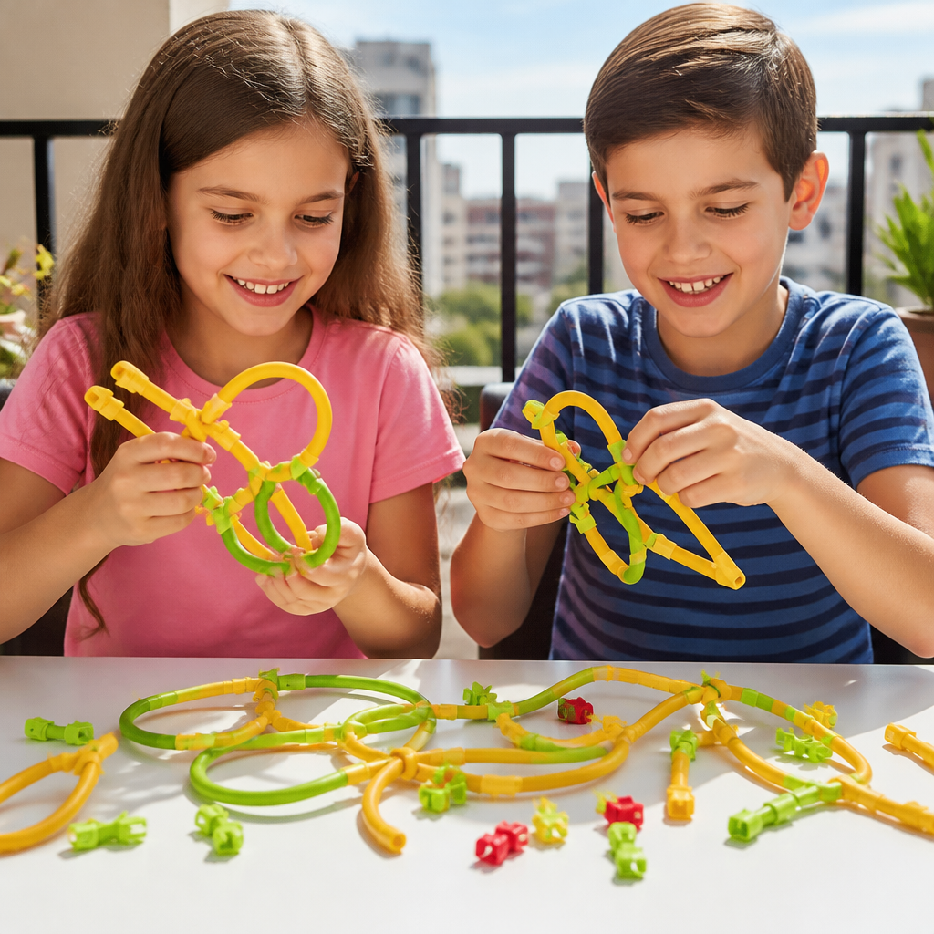 DIY Twisty Sticks – Creative 3D Building & STEM Construction Set