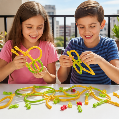 DIY Twisty Sticks – Creative 3D Building & STEM Construction Set