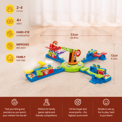 Interactive Multiplayer Flying Plane Family Board Game