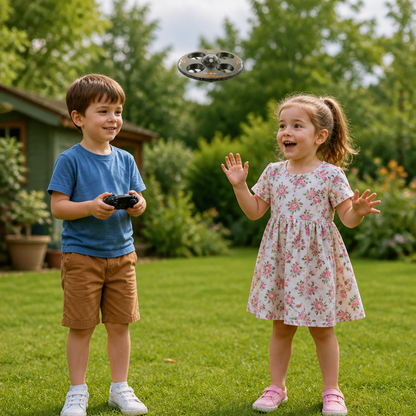 Remote Control LED Flying Saucer Drone