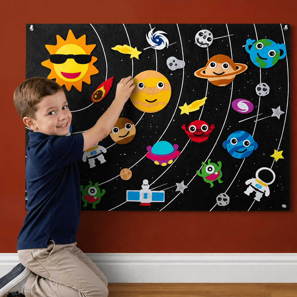 Story Worlds - Learning based felt board