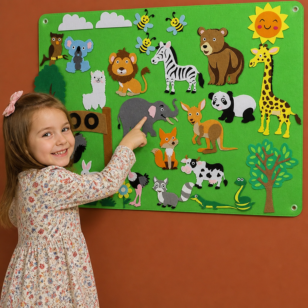 Story Worlds - Learning based felt board