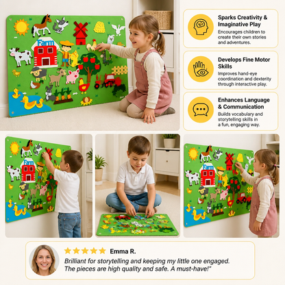 Story Worlds - Learning based felt board